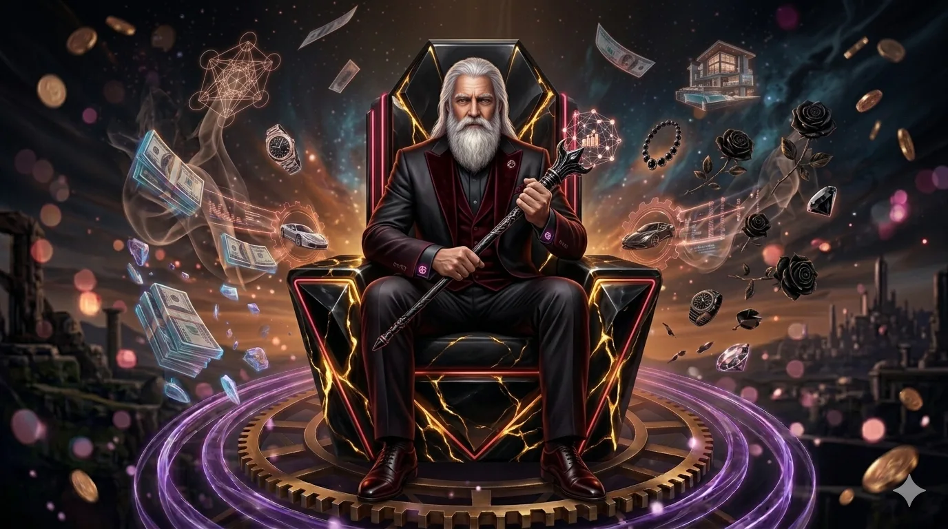 Arkan 15 Der Teufel in der Schicksalsmatrix: Die Energie von Charisma und großem Geld